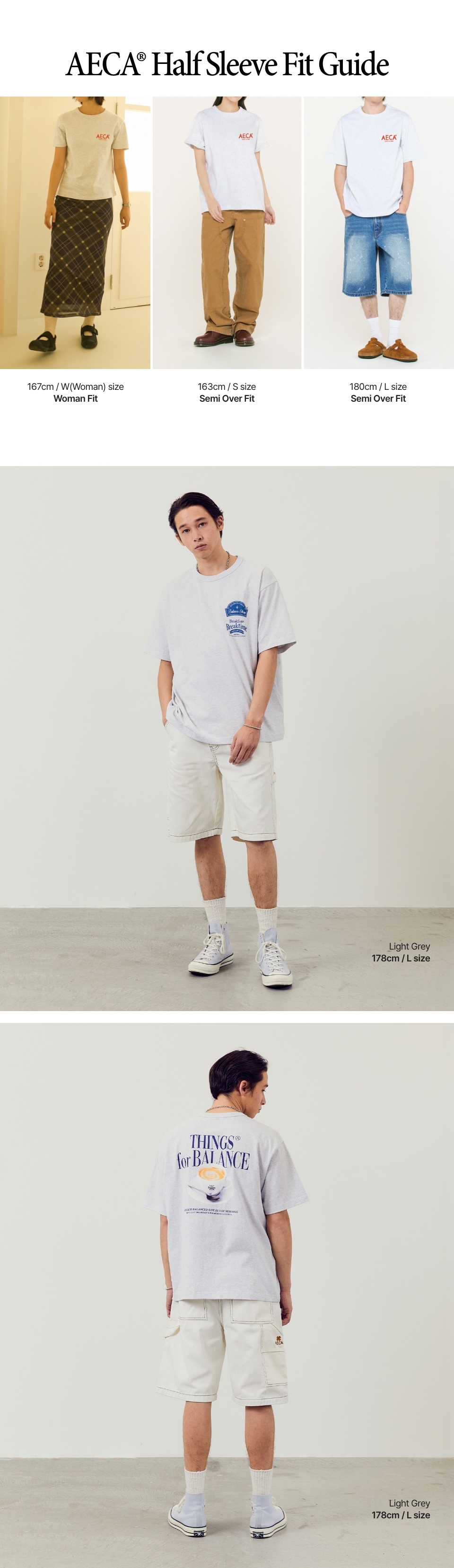 Tシャツ・カットソー AECA WHITE MORNING CAFE LONG SLEEVELIGHT GREY MUSINSA | AECA WHITE MORNING CAFE LONG SLEEVE-LIGHT GREY